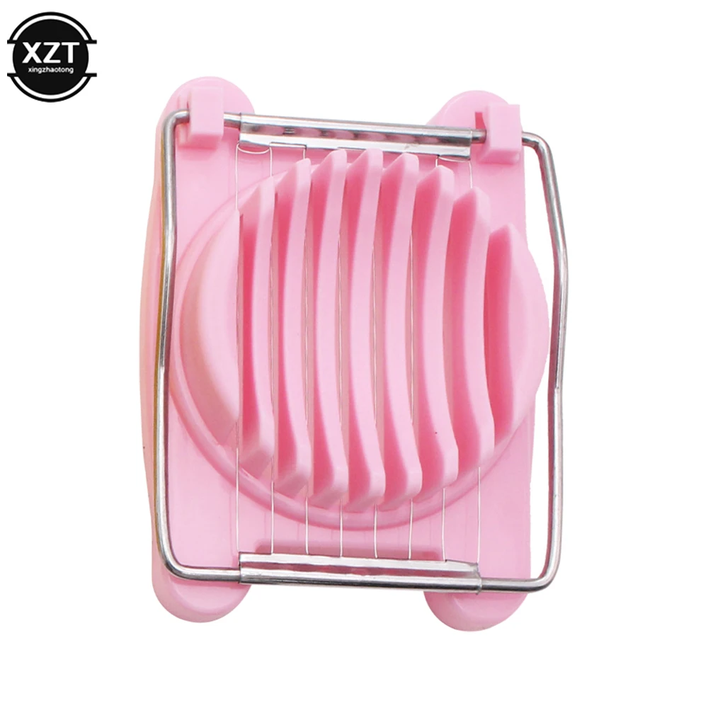 Description Picture 5 of item304 Stainless Steel Boiled Egg Tool Slicer Kitchen Cutter Mushroom Tomato Chopper Household Egg Cutter Kitchen Gadgets