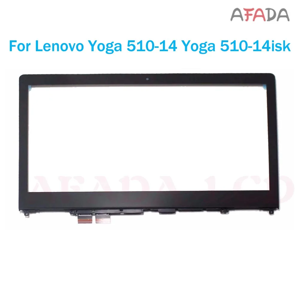 14-дюймовое Переднее стекло для Lenovo Yoga 510-14 14AST 14ISK 80S yoga 510-14ikb сенсорный дигитайзер в