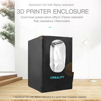 

Creality 3D 3D Printer Enclosure Protection Cover Heat Preservation Flame Retardant for Ender-3 Series/CP-01/Ender-2/CR-100