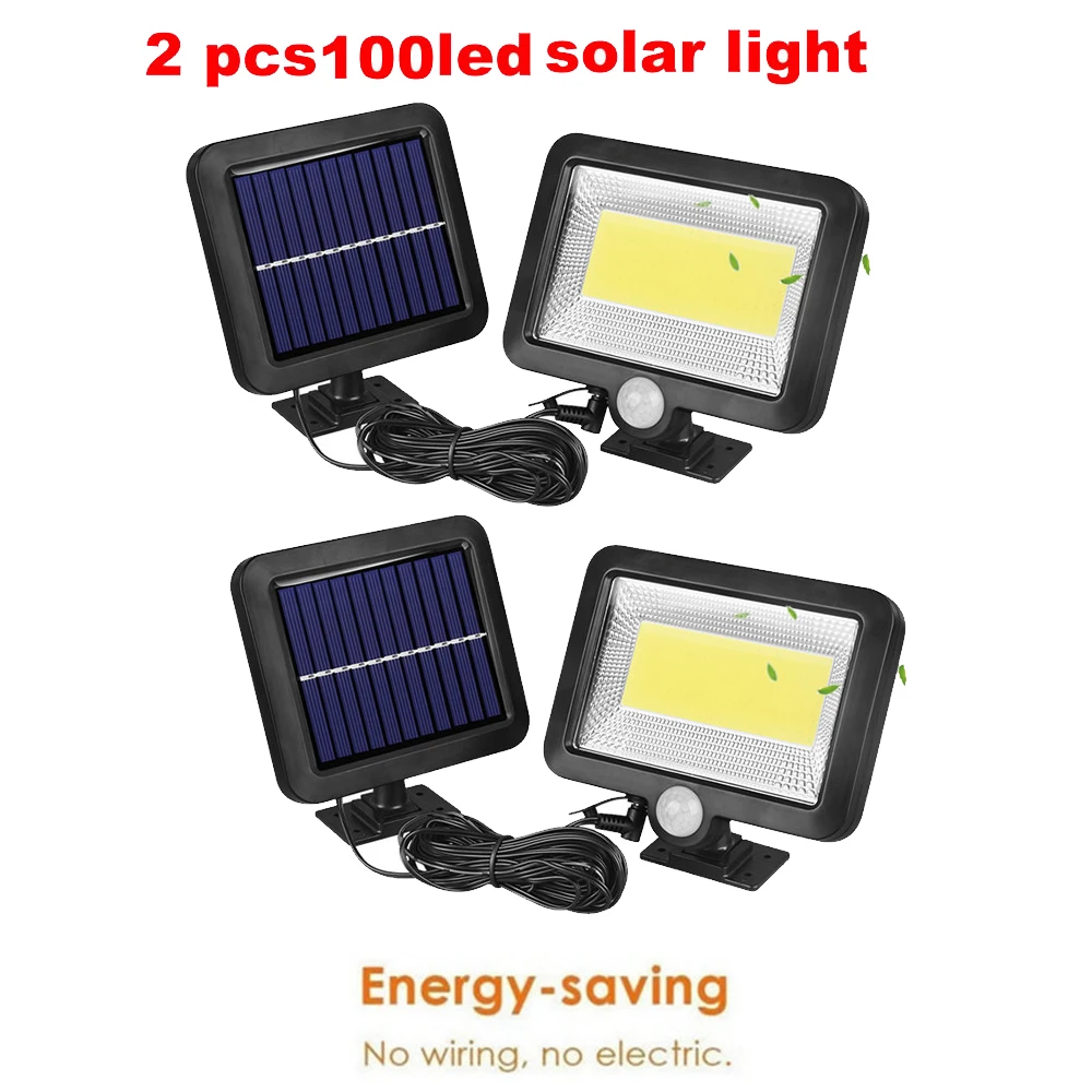 

2/4pcs Radar Solar light Motion Sensor LED Solar Lamp Outdoor Waterproof Garden Street Fence Security Decoration Christmas Solar