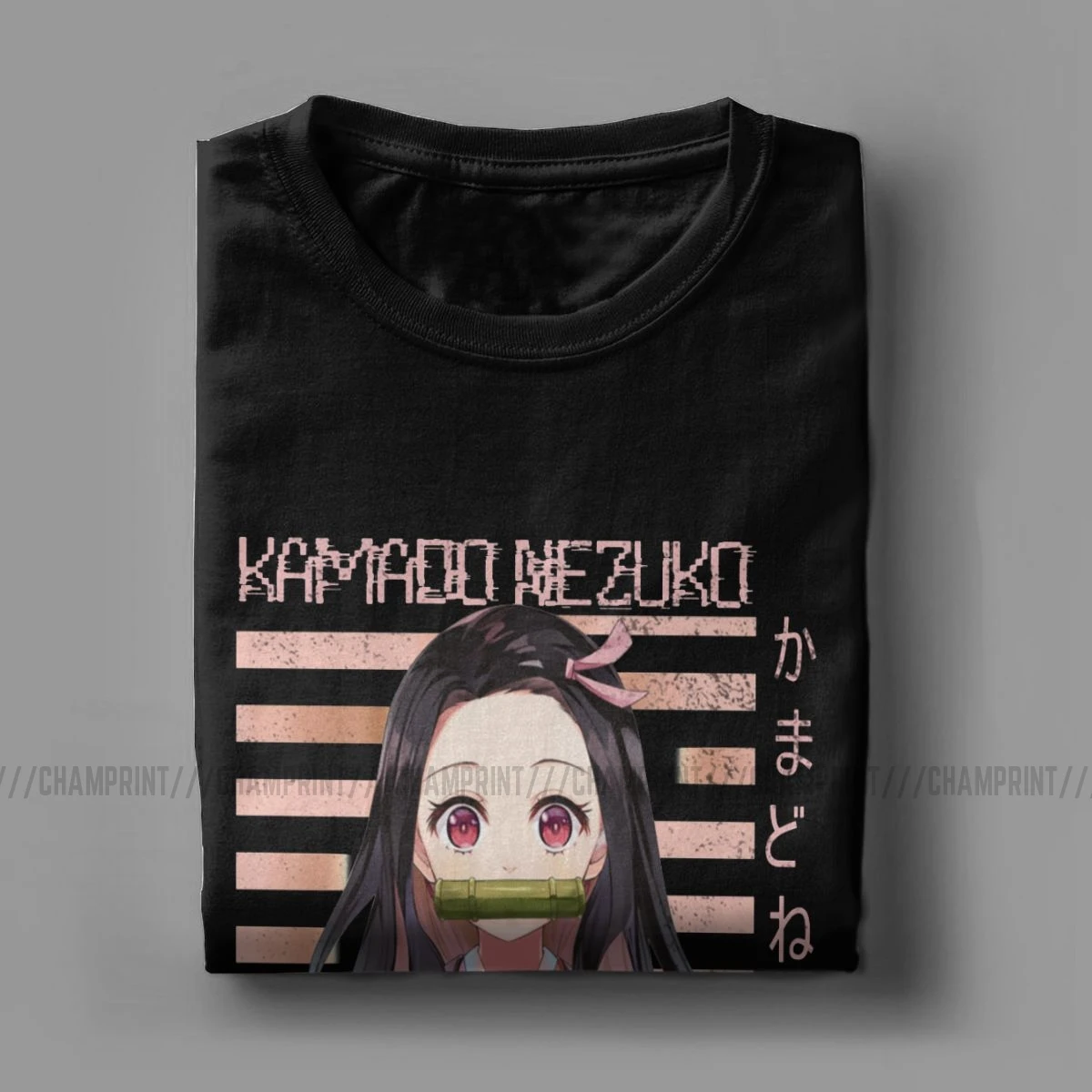 Nezuko Kimetsu No Yaiba, Мужская футболка, Demon Slayer, аниме, потрясающая футболка, футболка с коротким рукавом, хлопок, Новое поступление одежда