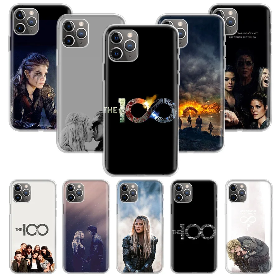 

The Hundred The 100 Case for Apple iphone 11 Pro XS Max XR X 7 8 6 6S Plus 5 5S SE 10 Ten Gift Silicone Phone Cover Coque