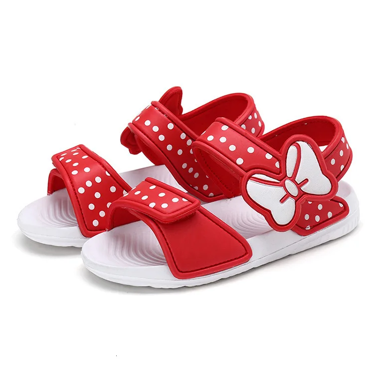 Детские сандалии новая детская обувь Летняя детская пляжная водонепроницаемая обувь для маленьких мальчиков и девочек сандалии с мягкой подошвой для детей от 0 до 4 лет