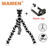 MAMEN Flexible Phone Tripod Mini Octopus Tripod With 55~85mm Holder 1/4'' Screw Cold Shoe For Smartphones DSLR Cameras Universal ► Photo 1/6