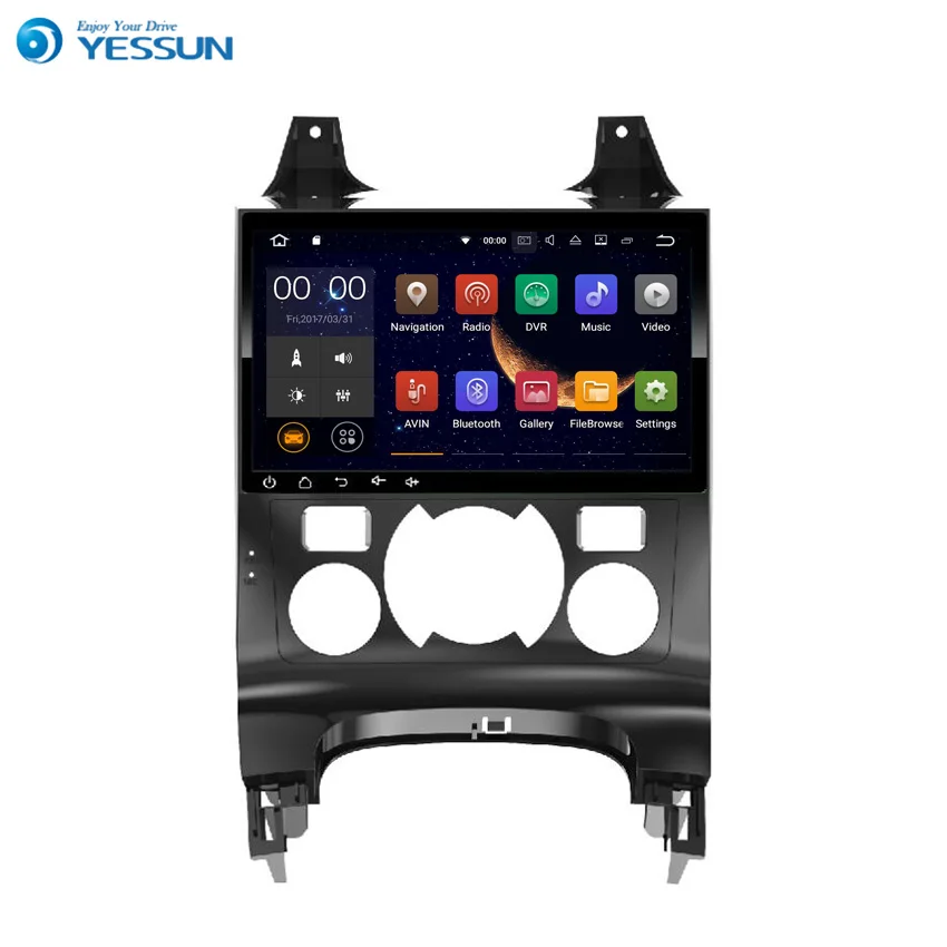YESSUN Android радио Автомобильный плеер для Peugeot 3008/5008 стерео мультимедиа GPS навигация