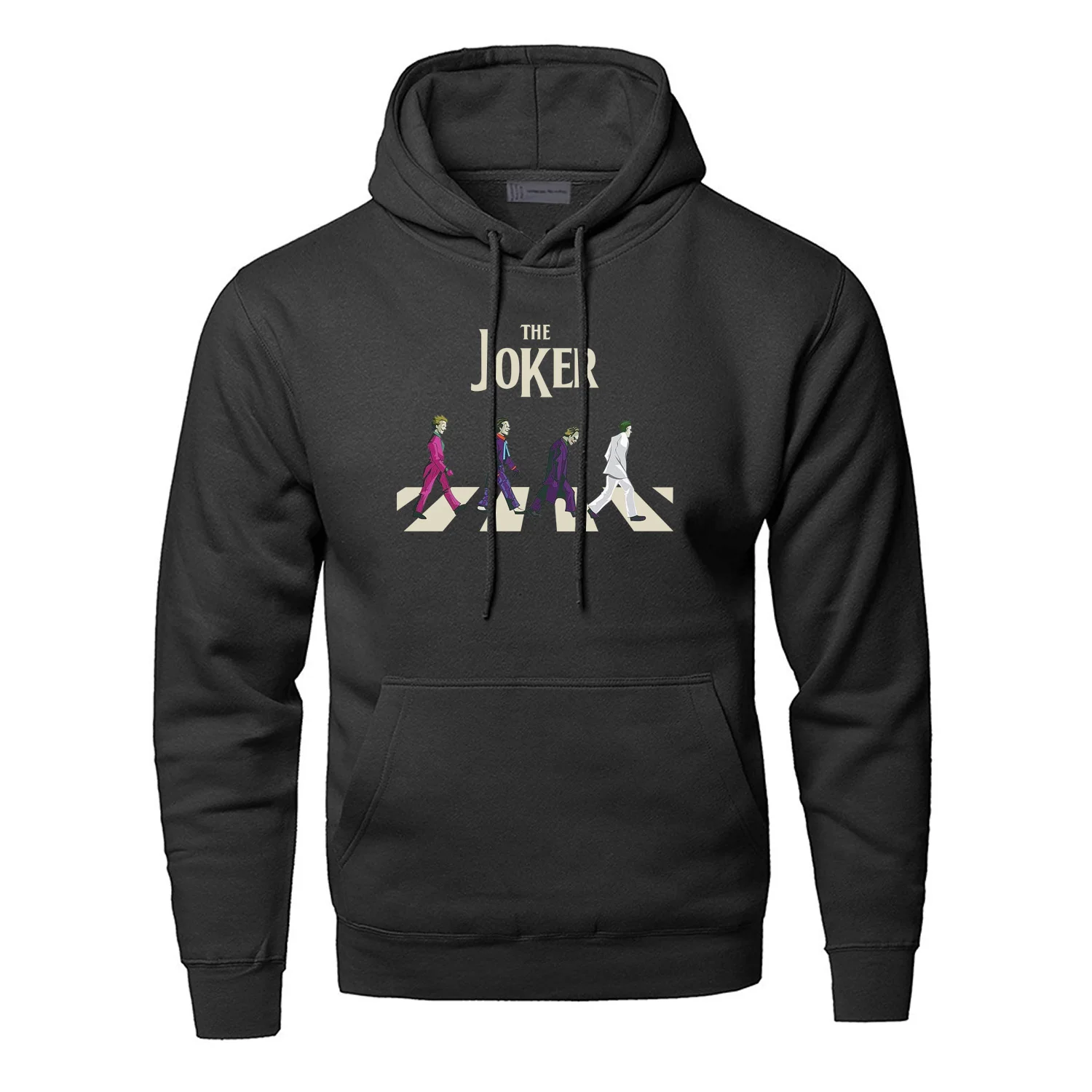 The Joker Hoodies Men Sweatshirts Villain Eric Border Hooded Sweatshirt Winter Autumn Fleece Streetwear Jack Napier Sportswear