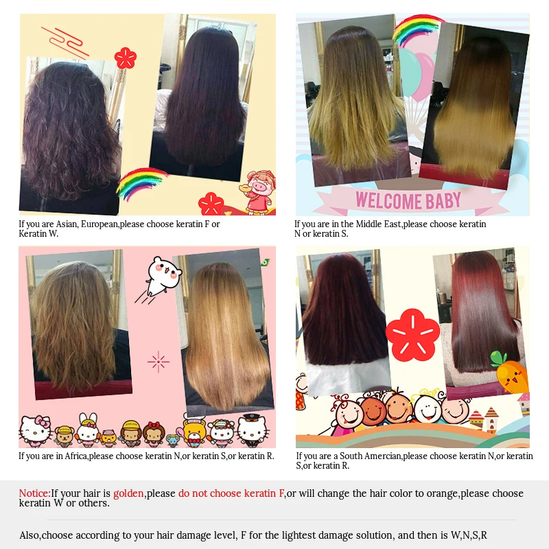 Free Formaldehyde Ultikare 1000ml Brazilian Keratin Straight Hair