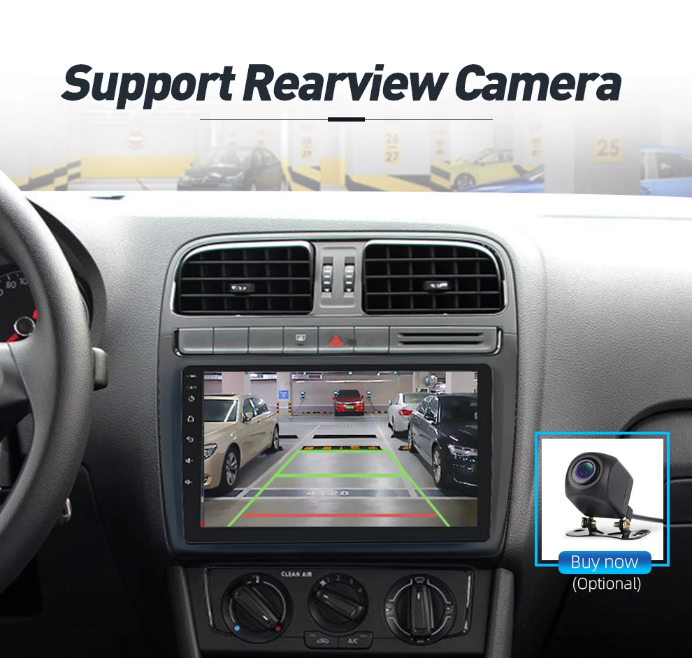 Top 10.2" Android 8.1 2 din Car Radio GPS Navigation Multimedia Player 2G(RAM)+16G(ROM) for Nissan Qashqai 2014 -2017 wifi Stereo 4