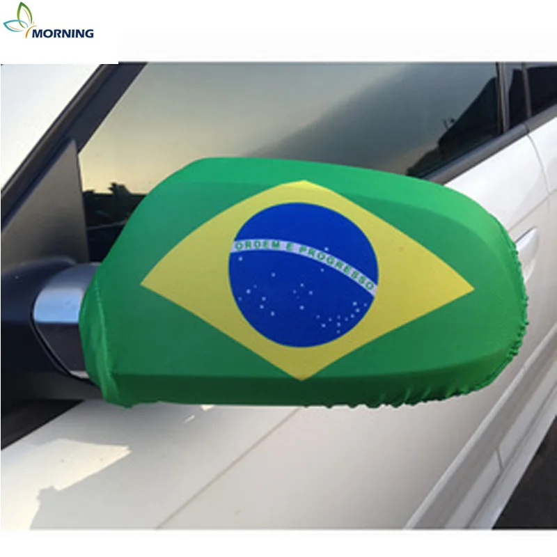 Morning National Car Mirror Flag Custom Car Mirror Flag Car Mirror