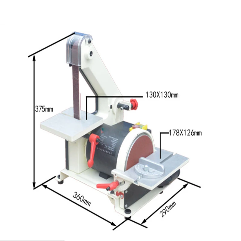 

Belt Machine Small Table Drawing Machine Polishing Machine Multi-function Grinding Machine Woodworking Grinder