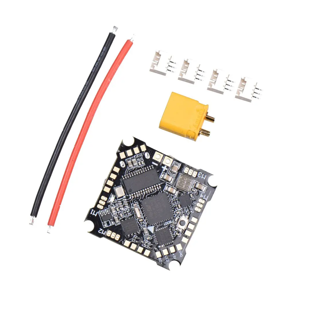 Контроллер полета JMT SH50A F4 Встроенный OSD 2-3S 5A 4 в 1 бесщеточный ESC для FPV гоночного