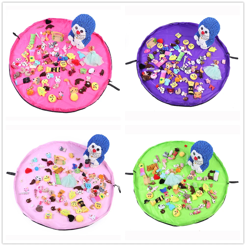 Child Toys Game Toy Beam New Portable Fast Storage Bag Pocket Large Practical Waterproof Organizer | Дом и сад