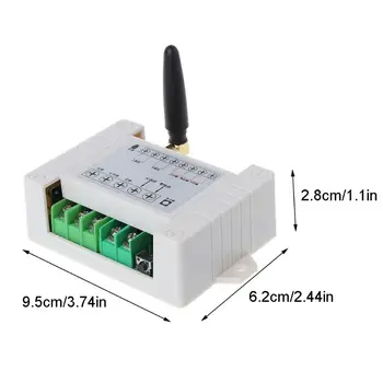 

1Set C85-260V 1/2/3CH Motor Remote Control Door Wireless Receiver Transmitter D08A