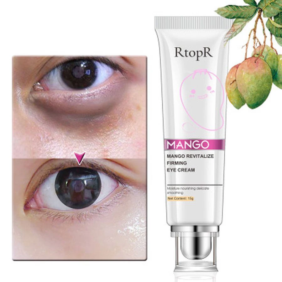 Eye Cream Mango Anti Winkles Skin Care Anti-Puffiness Dark Circle Anti-Aging Moisturizing Eyes Creams Firming Makeup Eye Skin