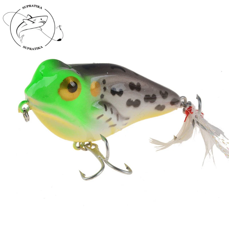 Artificial Abs Plastic Soft Bait Depth 0 3m 1 2m 3d Eyes Floating Water Frog Bionic Bait Swimming 6 6cm 8g With Sharp Fishing Fishing Lures Aliexpress