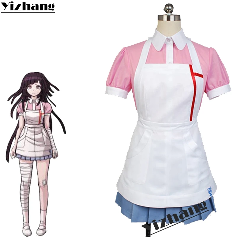 Yizhang аниме Danganronpa 2 Nanami Chiaki Koizumi Mahiru Mikan Tsumiki Косплей Костюм Mioda Униформа Ибуки полный комплект одежды