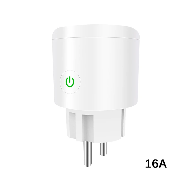 

16A EU Wifi Smart Plug With Power Monitor, Wifi Wireless Smart Socket Outlet With Google Home Alexa Voice ControlAVATTO 16A EU
