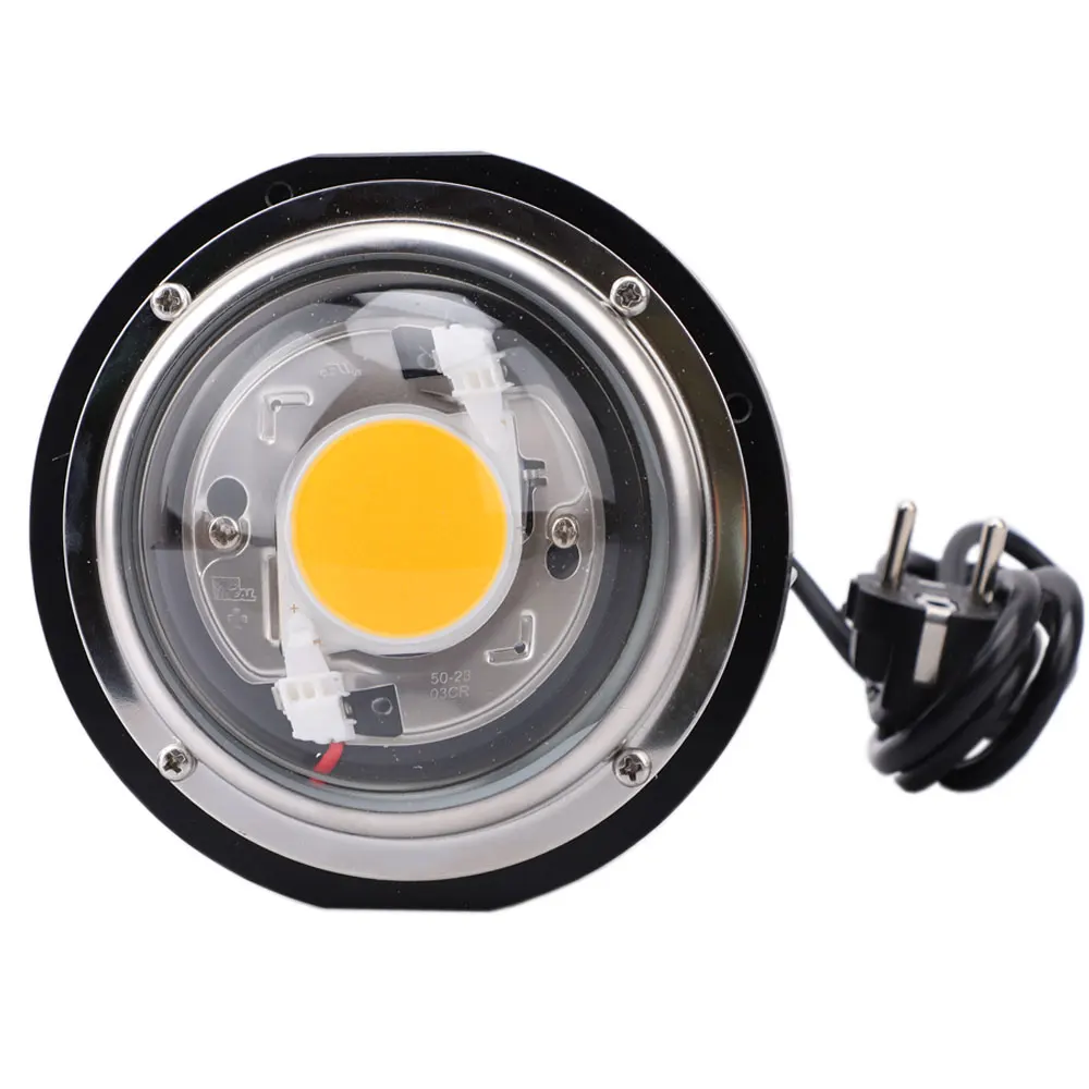 Светодиодный светильник cree cxb3590 с HBG-60-1400 и стеклянными линзами D100mm 90 градусов