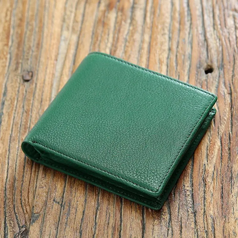 Men ID Credit Card PU Leather Wallet Pocket Holder Billfold Slim Clutch Bifold Purse Gift