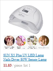 Star 8 24W Sun Uv LED Lamp For Nail Dryer LCD Display LED Nail Art Dryer Ice Lamp Nail Lamp Manicure Gel Polish Dryer Uv Cabin