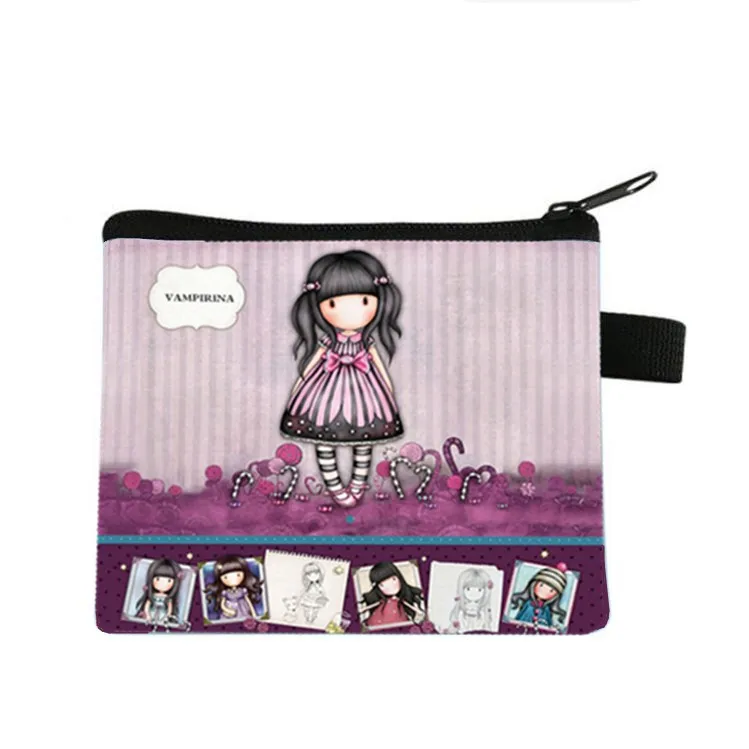 Game Wallet Student Boys And Girls Short Wallet Card Bag Pocket Change Purse Cute Coin Purse Clear Purse Small Pouch coin Bolsa