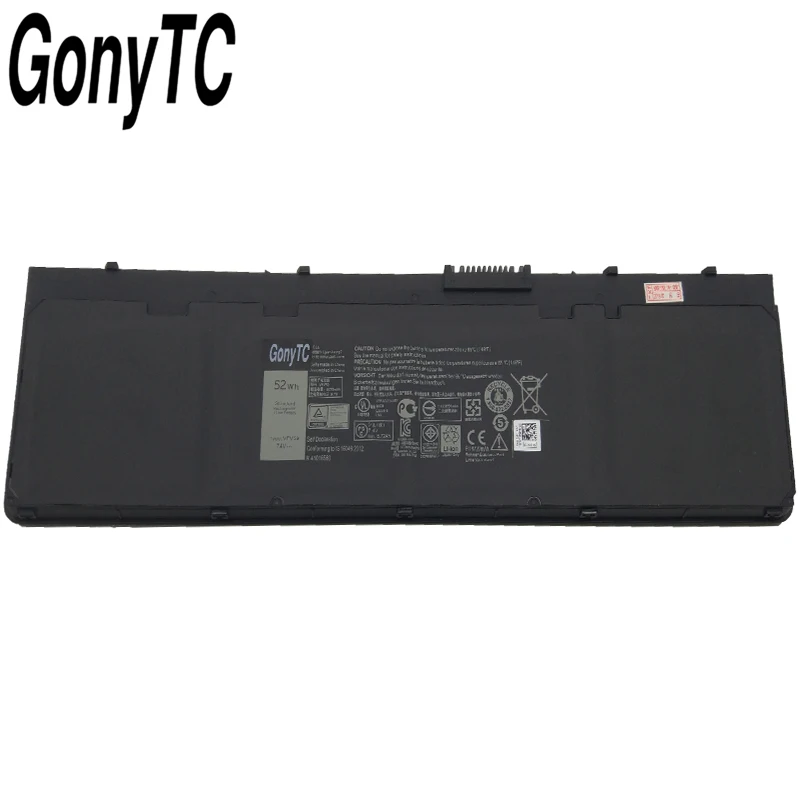 7 4 В 52wh оригинальный VFV59 W57CV GVD76 ноутбук Батарея для DELL Latitude E7240 E7250 0W57CV WD52H