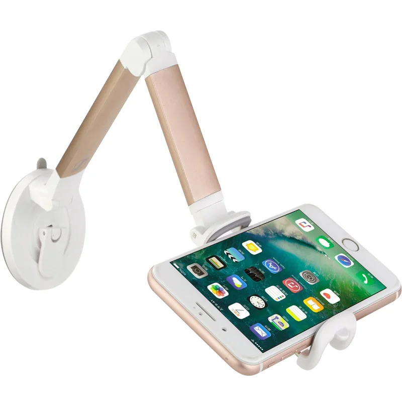 

Car Cell Phone Holder Adjustable Desktop Mount Folding Stand Suction Cup for Smart Phone Dashboard JA55