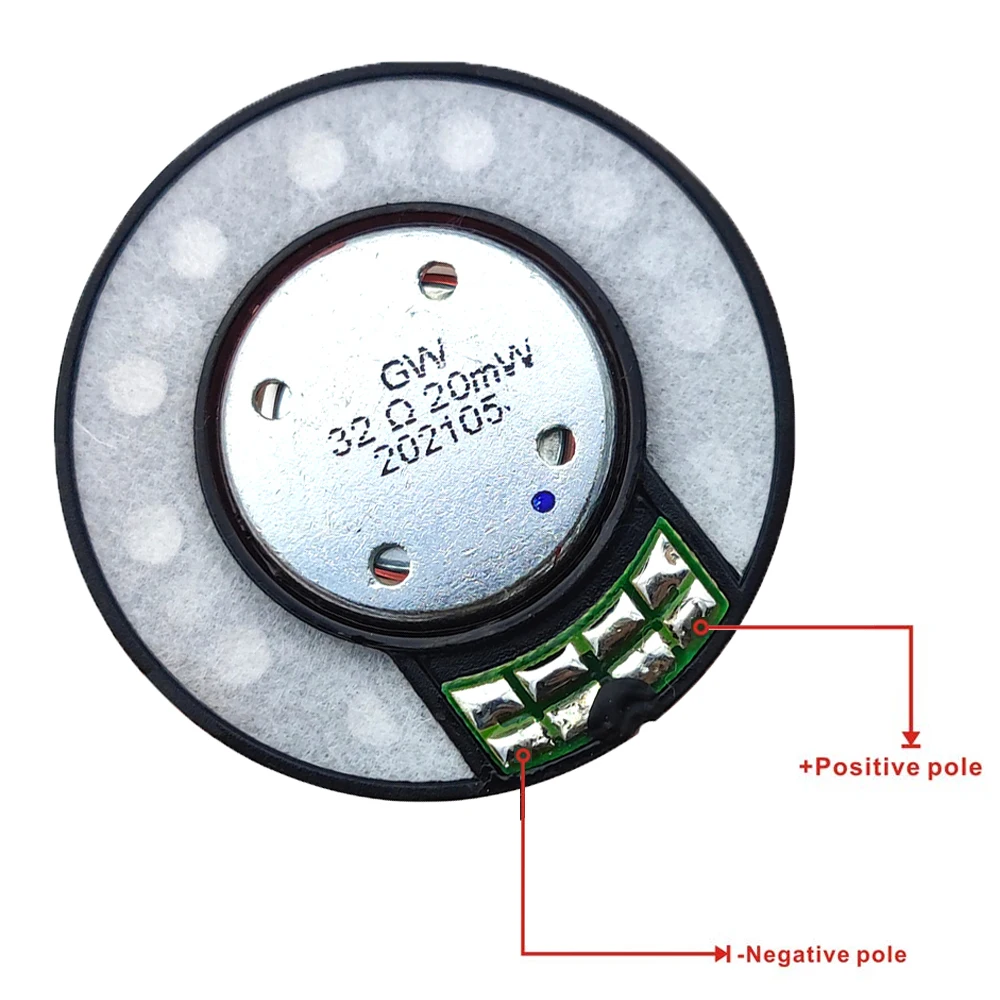 40mm DIY Replacement Speaker Unit Driver For Urbanears Zinken DJ 2 ADV Humlan Wireless On-Ear Bluetooth Headphones