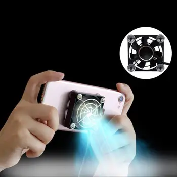 

Portable Smart Phone Cooler USB Cooling Pad Cooler Fan Gamepad Game Gaming Shooter Mute Radiator Controller Games Accessories