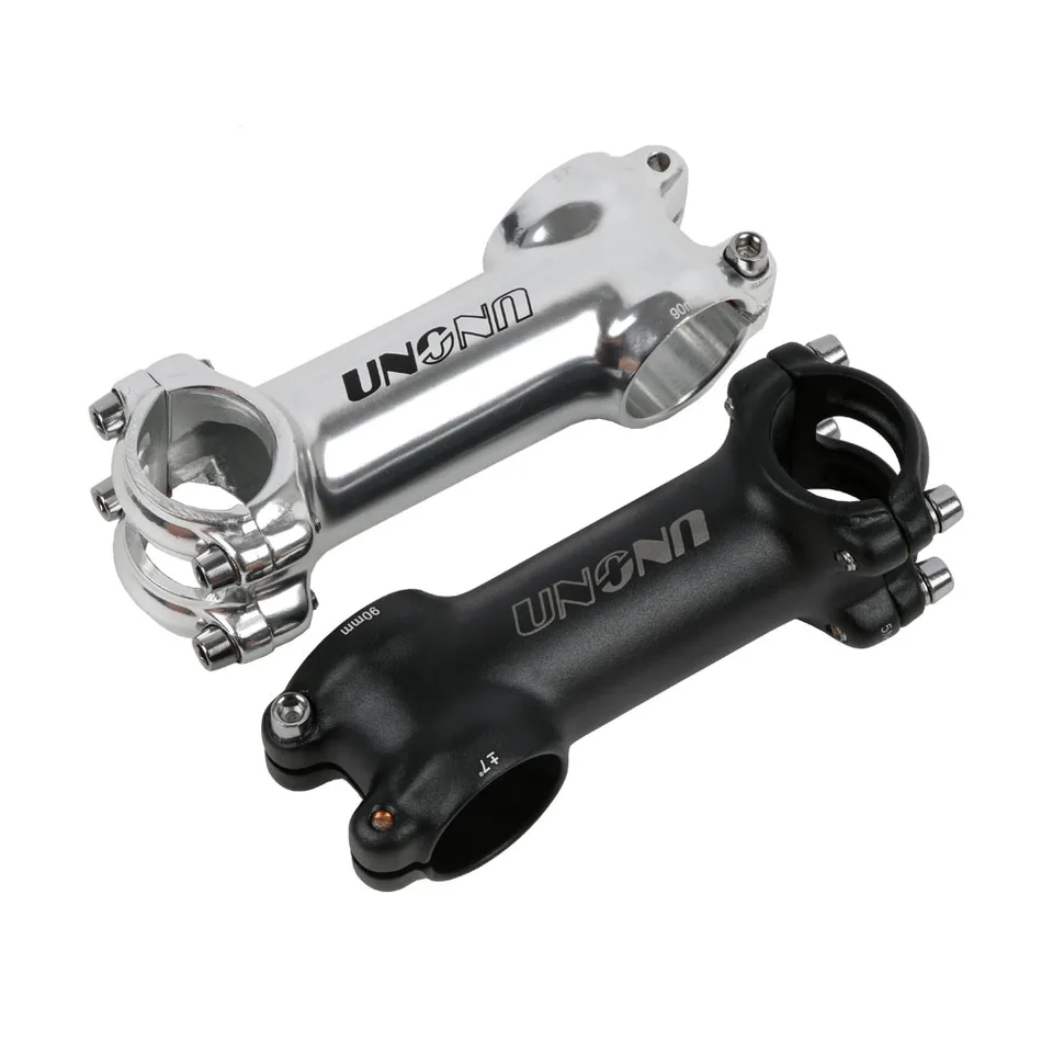 UNO tige de vélo ultralégère 7050 alliage d'aluminium 7/17 degrés vtt tige de vélo de route de montagne 31.8mm 60 -130mm pièces de vélo vtt  18