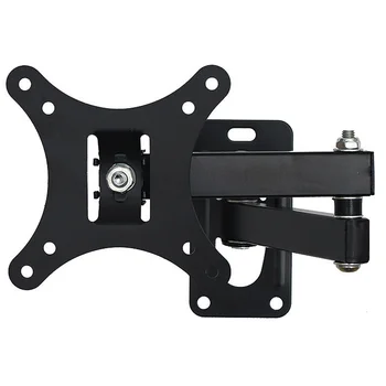 

Frame Support Bracket Adjustable Home Use Coating Displayer TV Mount Set Flat Panel Easy Install Wall Hanging For 10-24 Inches
