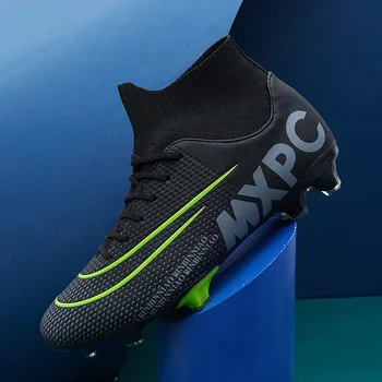 

Professional Superfly Men Soccer Shoes Football Soccer Cleats Boots Male Indoor Futsal Training Sneakers Kids Chuteira Futebol