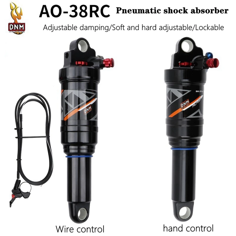 DNM AO38RC soft tail Mtb rear air shock shock absorber wire control