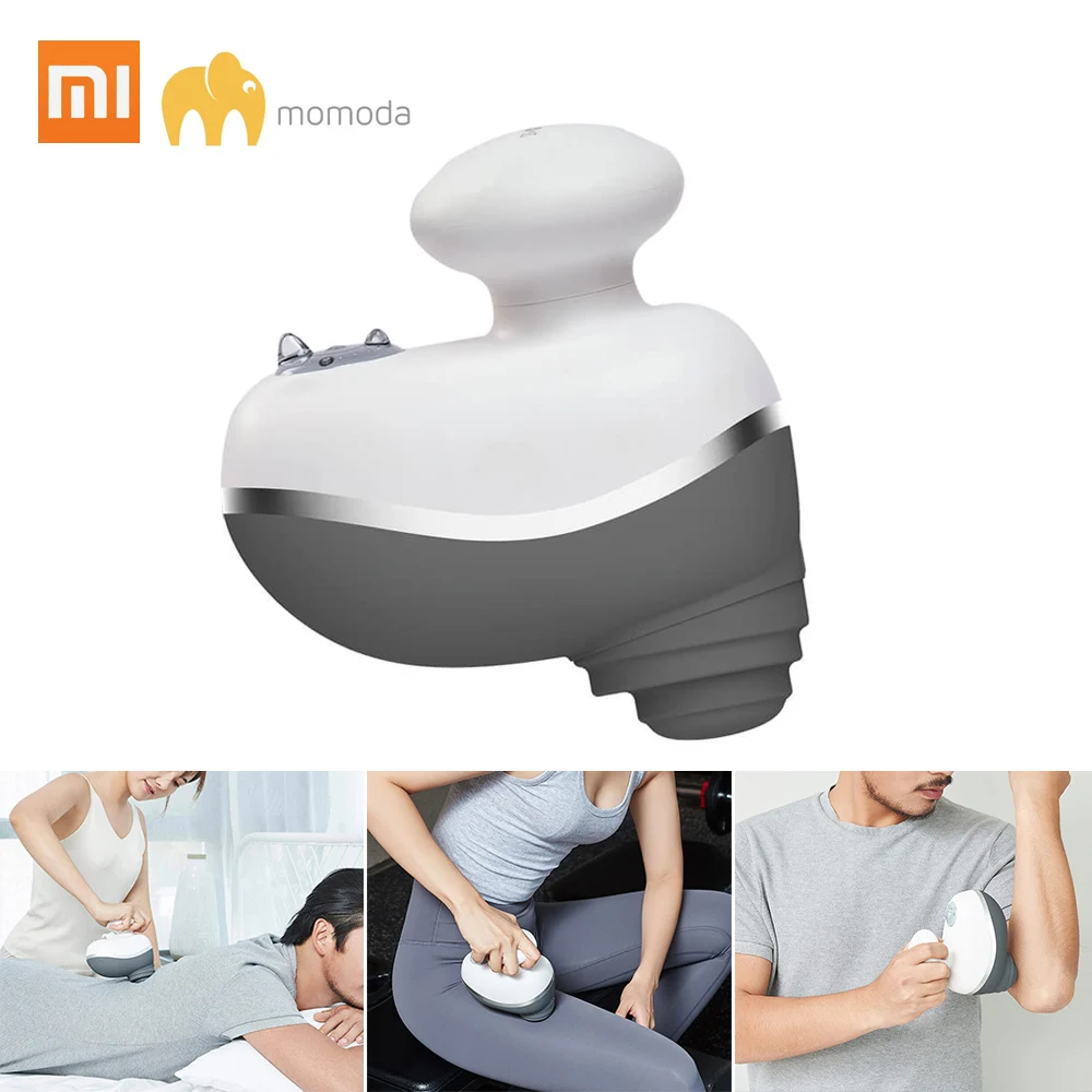 Xiaomi Momoda мышечный массажер глубокая Релаксация организма Электрический массажер для упражнений вибрационная фасция перезаряжаемые массажные наборы для тела