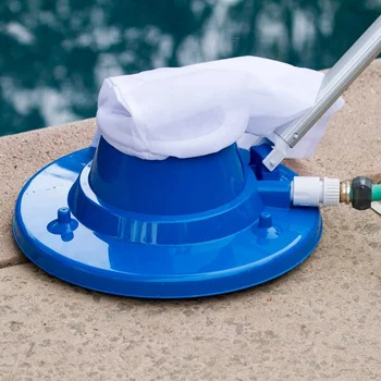 

Swimming Pool Leaf Skimmer Net Vacuum Leaf Catcher Mesh Swimming Pool Suction Head Pool Bottom Leaf Collection Cleaner