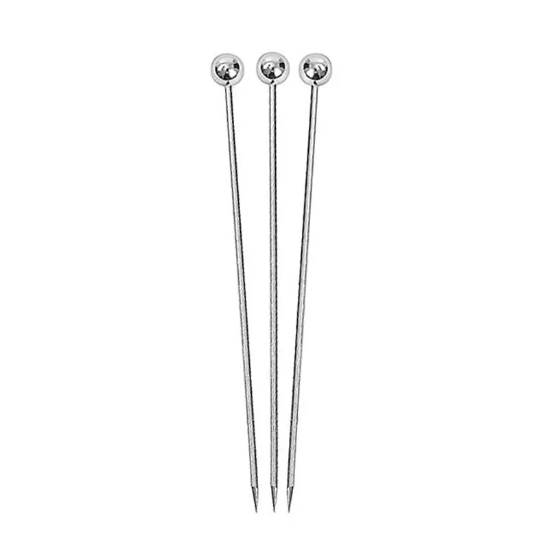Description Picture 5 of itemStainless Steel Cocktail Picks, Fruit Sticks,Toothpicks for Party Bar, Drink Stirring Sticks, Martini Picks, Party Tools