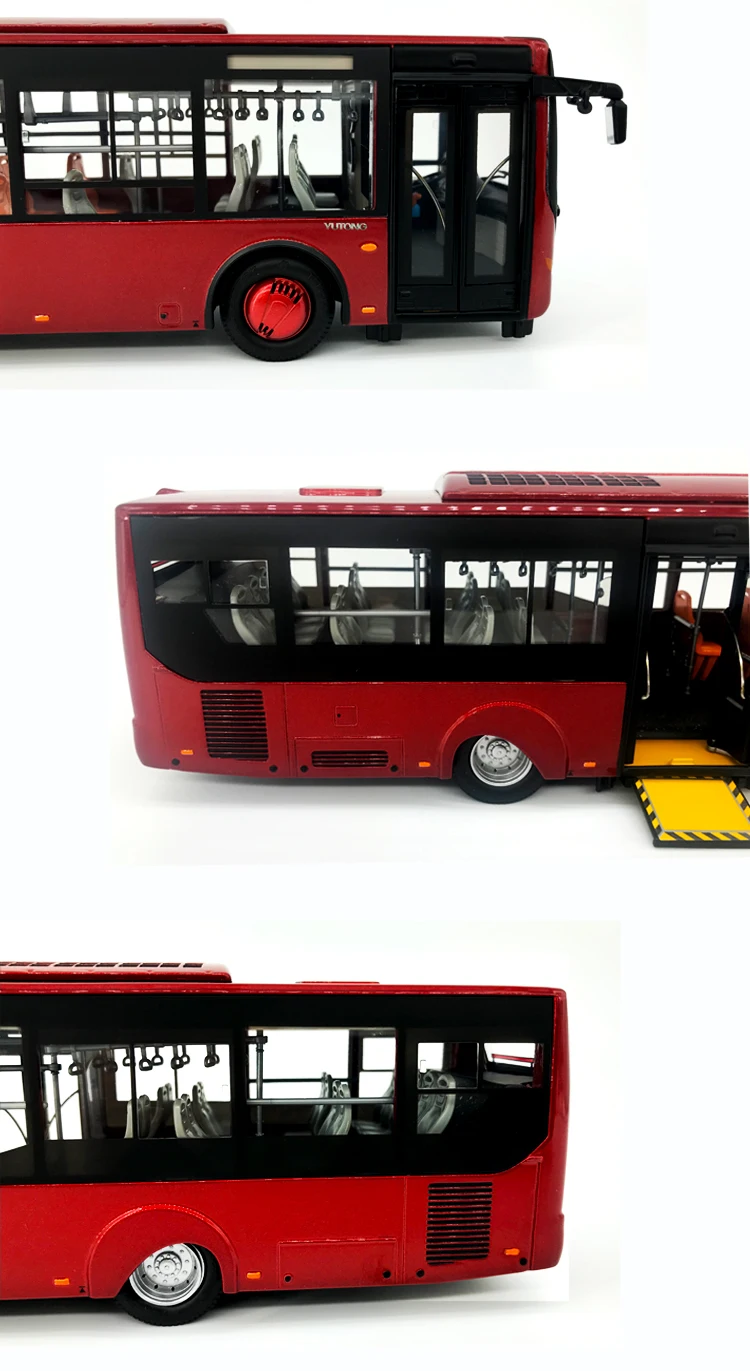1: 42 модель Rectrl сплав Yutong Zk6125chevpg автобус готовой продукции завод мужские