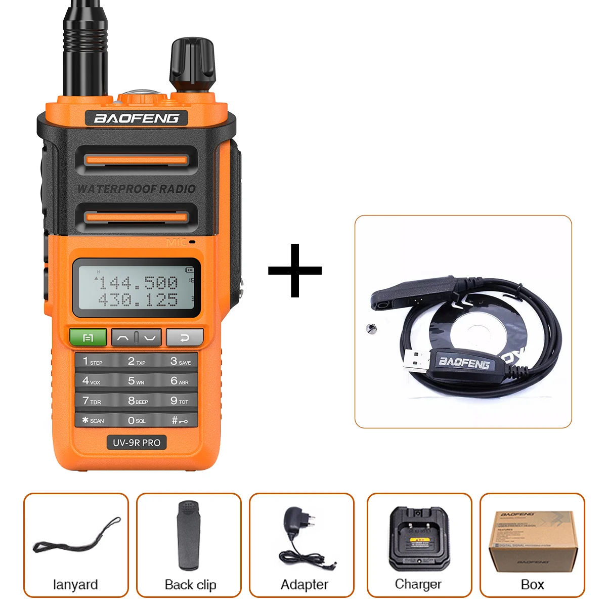 two way radios for sale Baofeng UV-9R PRO 10W Powerful Walkie Talkie CB set portable Handheld 50KM Long Range Two Way Radior upgrade of uv9r plus walkie talkie Walkie Talkie