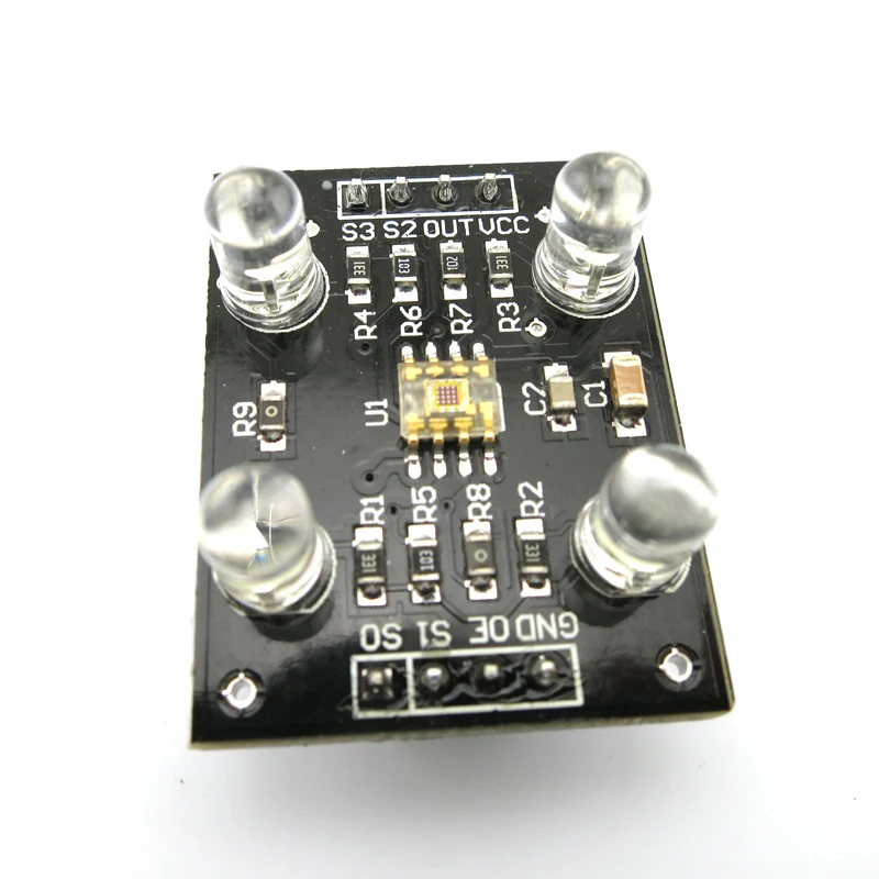 Датчик распознавания цвета TCS230 TCS3200 модуль распознавания цвета для arduino DIY модуль DC 3-5 в вход
