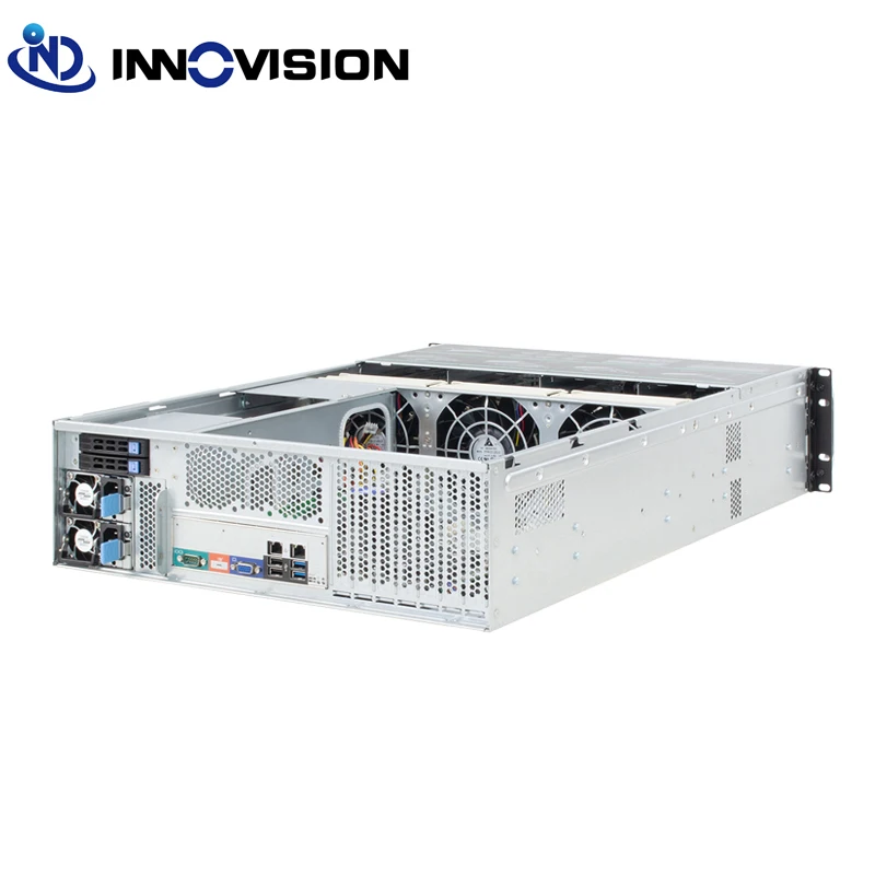 Hotswap 3u корпус для стойки 650 мм с 12 Гб мини HD задней панелью 16 HDD бухт сервер