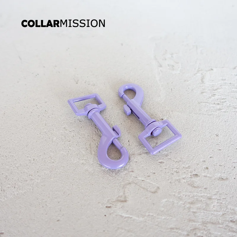 Metal violet colored baking paint dog clip hook durable and strong swivel  snap hook zinc alloy Diy accessories CPK20V - AliExpress