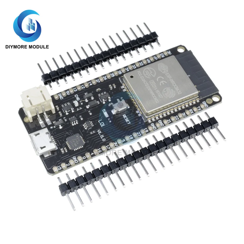 For WeMos D1 LOLIN32 ESP32 Wifi Bluetooth Module Based ESP-WROOM-32 Dual Core CPU 4MB Flash Micro USB IOT Smart Home Project | Электронные