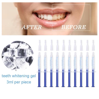 

100Pcs 3ml Teeth Whiteing Gel For Cold Light Teethwhitening Lamp Dental Care Supplies Wholesale Teeth Whitener Tools