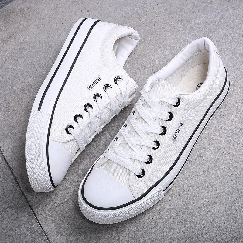 

2021 spring and autumn new trend all-match breathable canvas shoes are lightweight, comfortable and wear-resistant sneakers