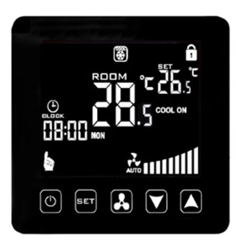 

Central Air Conditioner Temperature Controller WIFI Smart Thermostat 2/4 Pipe Air Conditioning Cooling Heating Thermostat Fan Co