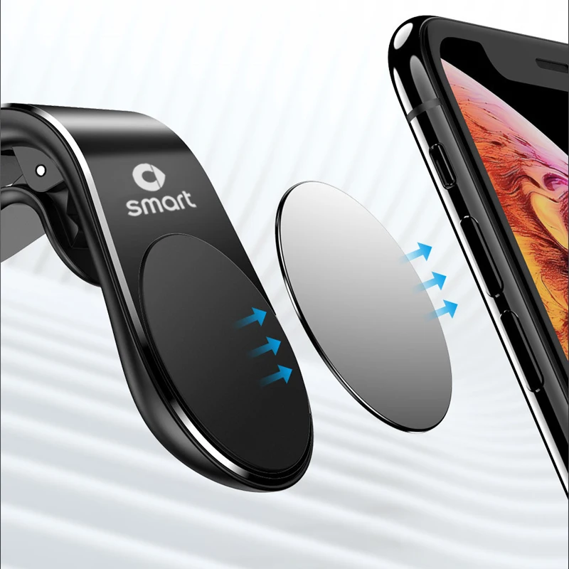 Magnetic Car Phone Holder Air Vent Clip Mount Stand in Car For Mercedes Benz W211 W203 W204 W210 W124 AMG W202 CLA W212 SMART