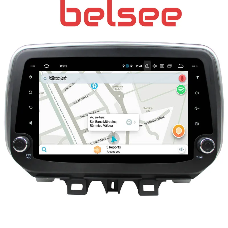 Belsee Android 9,0 PX5 Восьмиядерный 4+ 64 Гб мультимедиа gps навигация " сенсорный экран для hyundai Tucson ix35 автомобильный Радио