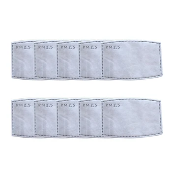 

10 lot Mouth Protection Mask Filter Replacement Insert for Mowing Outdoor Sports