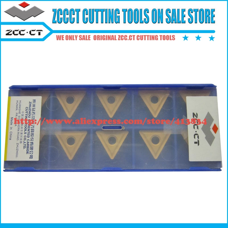 

50pcs ZCC.CT Square Insert TNMG160408 YBC251 TNMG1604 TNMG16 TNMG CVD Coating Negative Insert