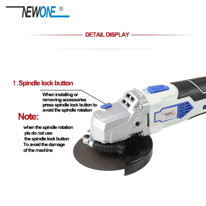 NEWONE 12V 2000mah электроинструменты угловая шлифовальная машина и электрическая дрель